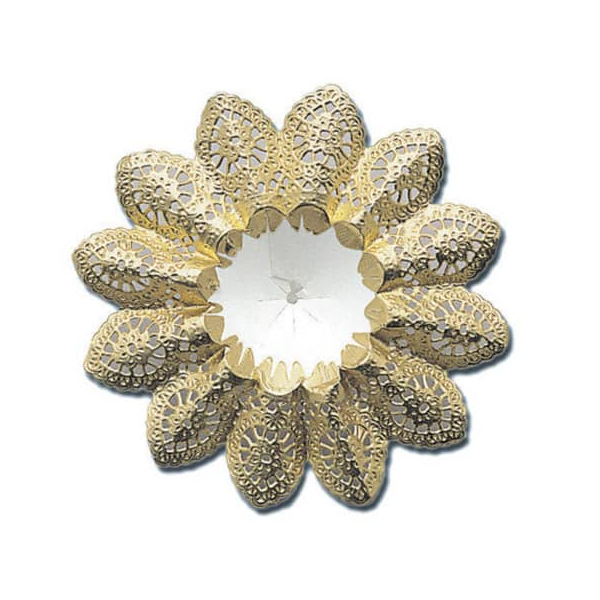 25 Stück Demmler Biedermeiermanschette 16cm gold 4010860070521 Demmler