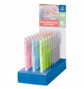 Textmarker FriXion light natural, SW-FL-D24NA, Display, 6-farbig sortiert, 3,8mm Keilspitze