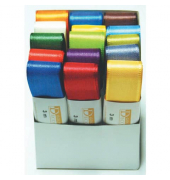 Taftband 1445025991503, ohne, 25mm x 3m, farbig sortiert
