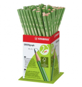 Bleistift GREENgraph Kleindisplay, 6003/60-1, grün, HB