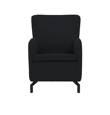 DOMO Collection Sessel Dallas schwarz schwarz Stoff