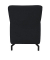 DOMO Collection Sessel Dallas schwarz schwarz Stoff