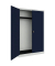mauser Stahlschrank BF 5-12 G  - 7035/5003 lichtgrau, saphirblau 120,0 x 50,0 x 195,0 cm