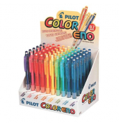 Druckbleistift-Set, HCR-197-60, je 12x rot,blau/je 6x grün,gelb,orange,violett,pink,hellblau , 0,7mm, Mine Color ENO