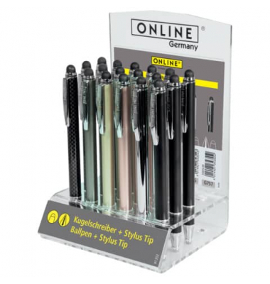 Kugelschreiber Stylus XL 34356/18, blau, M, nachfüllbar