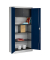 mauser Stahlschrank BF 4T  - 7035/5003 lichtgrau, saphirblau 95,0 x 42,0 x 195,0 cm
