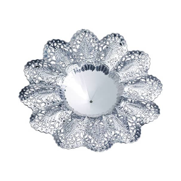 25 Stück Demmler Biedermeiermanschette 16cm silber 4010860070514 Demmler