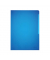 Sichthüllen Standard 233706, A4, blau, transluzent genarbt, oben & rechts offen, 
