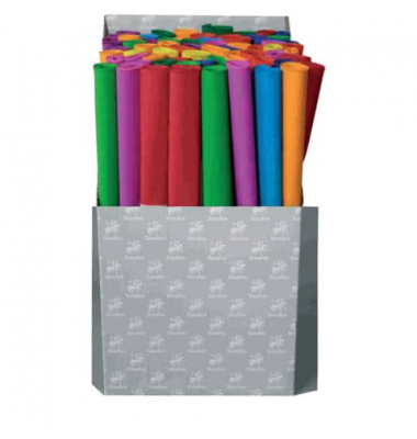 Krepppapier 50cmx2.5m  11Farben sort.