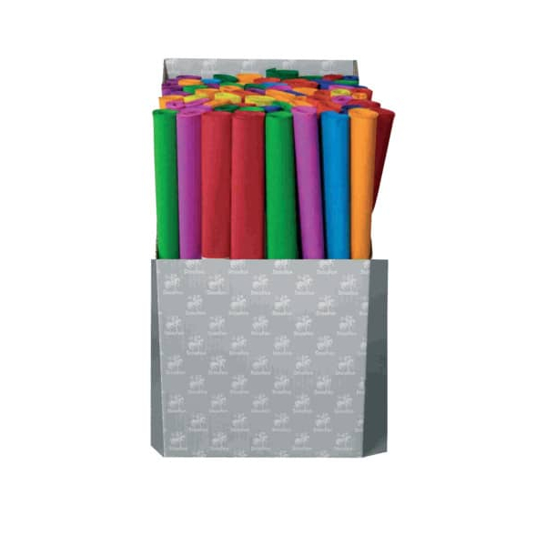 100 Stück Werola Krepppapier 50cmx2.5m  11Farben sort. 4005063000826 WEROLA 2 Meter