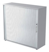 Rollladenschrank Haziender MONT.V1733S/5/S/RE, abschlie&szlig;bar, 3 OH, grau/silber, 120x110x40cm (BxHxT)
