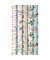 Geschenkpapier 33053 222240, sortiert (5 Motive), Weihnachten, 70cm x 2m, farbig sortiert