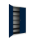 mauser Stahlschrank BF5/22-12STG 7035/5003 lichtgrau, saphirblau 120,0 x 50,0 x 220,0 cm