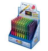 Textmarker FriXion light, SW-FL-60DPK-6C, Display, farbig sortiert (24x gelb/12x pink/je 6x blau/gr&uuml;n/orange/violett), 3,8mm Kei