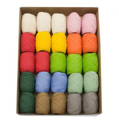 Eiknäuel 1052005992510, 5mm x 10m, farbig sortiert