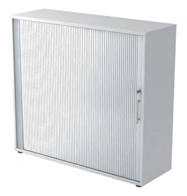 Rollladenschrank Haziender MONT.V1733S/W/S/RE, abschlie&szlig;bar, 3 OH, wei&szlig;/silber, 120x110x40cm (BxHxT)