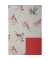 JUNG SCHÖNER VERPACKEN Geschenkpapier Robin Vögel mehrfarbig beidseitig bedruckt, 20,0 m