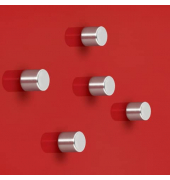 Haftmagnet SuperDym, BA700, Zylinder, 10mm &Oslash;, silber, 3600g