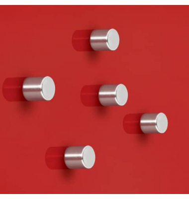 Haftmagnet SuperDym, BA700, Zylinder, 10mm &Oslash;, silber, 3600g