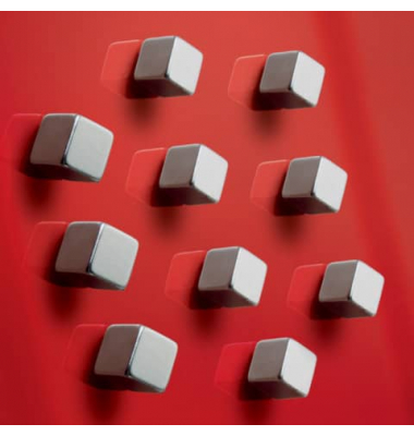 Haftmagnet C5 Strong, BA193, W&uuml;rfel, 10x10mm, silber, 4,5kg