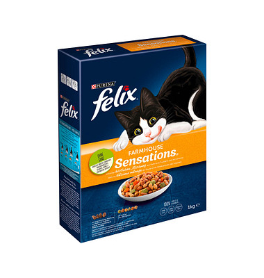 Katzen-Trockenfutter Farmhouse Sensations mit Huhn, Truthahn und Gemüse Katzen-Trockenfutter Farmhouse Sensations mit Huhn, Truthahn und Gemüse