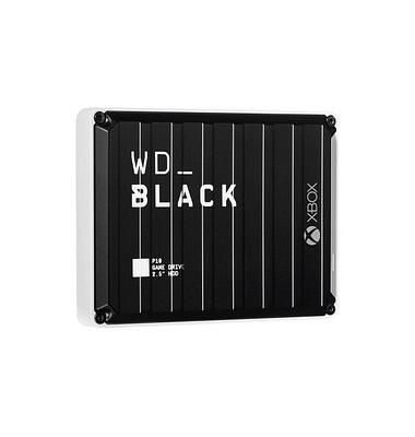 externe Festplatte WD_BLACK P10 Game Drive for Xbox One WDBA5G0040BBK-WESN, schwarz/weiß, 2,5 Zoll (6,35cm), 4 TB, HDD
