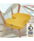 LEITZ Sitzkissen Ergo Cosy gelb 45,5 x 35,5 cm