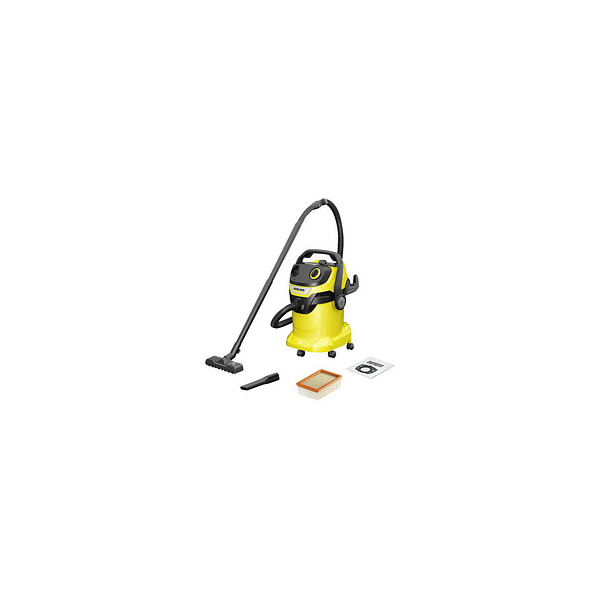 4054278661872 - Nass- Trockensauger wd 5 V-25 5 22 Blasfunktion Leistung 1100 w Kunststoffbehälter 25 l Saugschlauch 22 m inkl Flachfaltenfilter