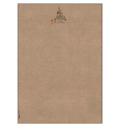 Motiv-Weihnachtsbriefpapier Christmas with apples DP415 A4 100g 