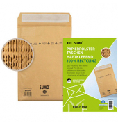 Polstertaschen SUMO 1514 braun für DIN B5
