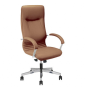 Nowy Styl Chefsessel Nova Steel braun Leder