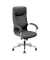 Chefsessel Nova Steel, schwarz / silber, mit Armlehnen, bis 110kg