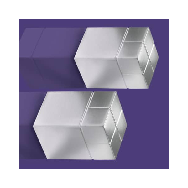 4004360794254 - Neodym Magnet C30 Ultra-Strong (b x h x t) 20 x 30 x 20 mm Würfel Silber 2 St BA707 - Sigel
