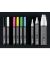 Kreidemarker BA180, schwarz, 1-5mm Keilspitze
