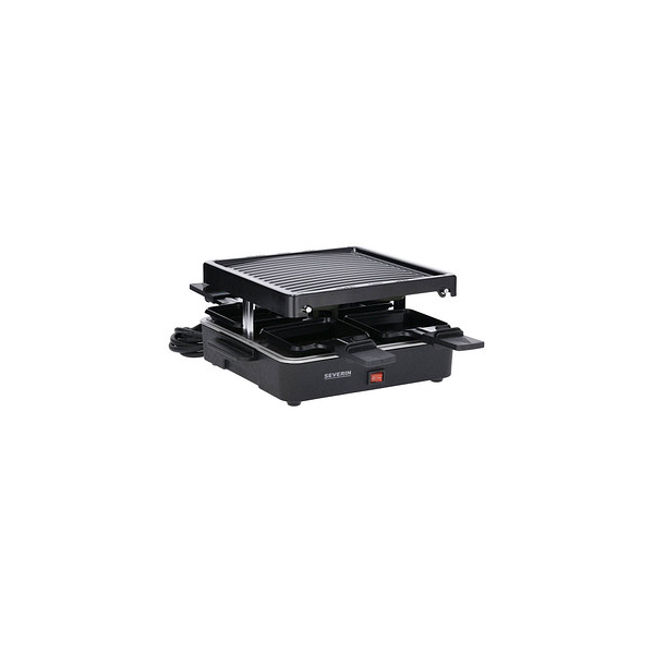 4008146036804 - 2370 Raclette Antihaftbeschichtung 4 Pfännchen Grillfunktion Schwarz 4008146036804 - 2370 Raclette Antihaftbeschichtung 4 Pfännchen Grillfunktion Schwarz