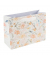 Geschenktasche 46 567, allgemein, Schleifenband mit Karte, Hybrid Heritage apric, 250mm x 180mm