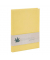 Notizbuch 64 758, Hanf, gelb, A5, blanko, 100g, 100 Blatt / 200 Seiten