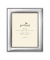 B1 8668W Bilderrahmen Assisi white 15x20cm  Metall