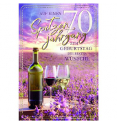 Geburtstagskarten 52-5470 Jubil&auml;umsjahr bunt