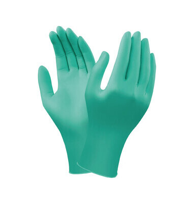 Einweghandschuhe Microflex NeoTouch, Neopren, grün, Größe 9,5-10,