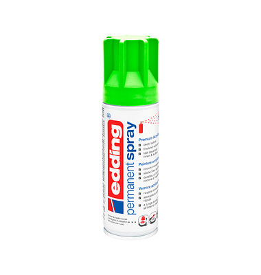 Acrylspray Sprühfarbe neongrün matt