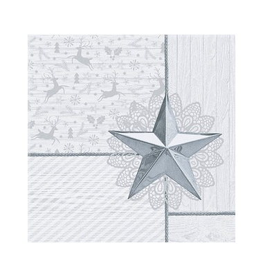 50 PAPSTAR Servietten Rising Star