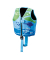 unisex Kinder-Schwimmweste blau, grün Größe M Kinder-Schwimmweste