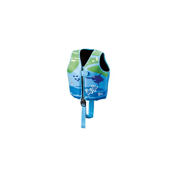 4013368371855 - unisex Kinder-Schwimmweste blau grün Größe M Kinder-Schwimmweste 4013368371855 BECO