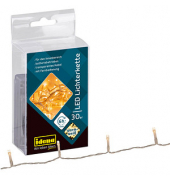 Lichterkette 31602, 30 LEDs, Länge 1,75m, warmweiß