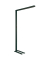 LED-Stehlampe MAULsirius 8259290, schwarz, mit zerlegt, dimmbar