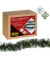 Lichterkette 31345 Tannengirlande, 24 LEDs, Länge 2,2m, warmweiß