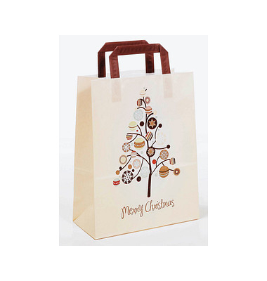 Geschenktasche 1FTTC020043 Topcraft, Weihnachten, Kunststoffkordel, Weihnachtsbaum/Kugeln, 22cm x 28cm Geschenktasche 1FTTC020043 Topcraft, Weihnachten, Kunststoffkordel, Weihnachtsbaum/Kugeln, 22cm x 28cm