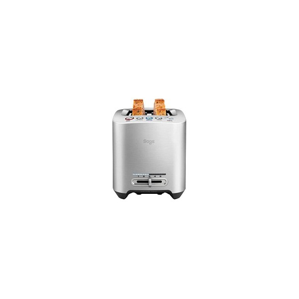 9312432030274 - Sage Appliances STA825 The Smart Toast 2 Slice-Schlitz-Toaster silber 9312432030274 - Sage Appliances STA825 The Smart Toast 2 Slice-Schlitz-Toaster silber