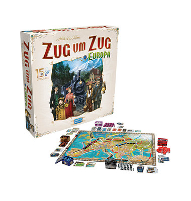 Zug um Zug – Europa Brettspiel